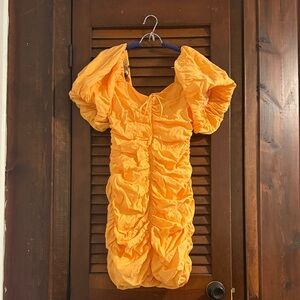 Guess Orange Mini Dress